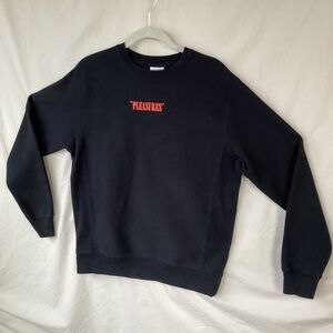 Pleasures freaks come out at night crewneck sweatshirt independent trading co